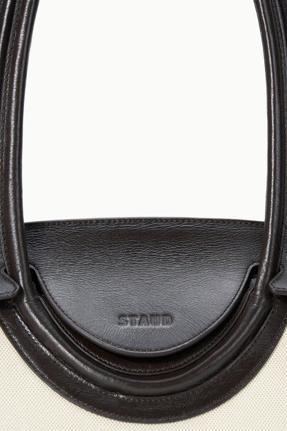 Maude Shoulder Bag Natural Espresso | STAUD Best Price