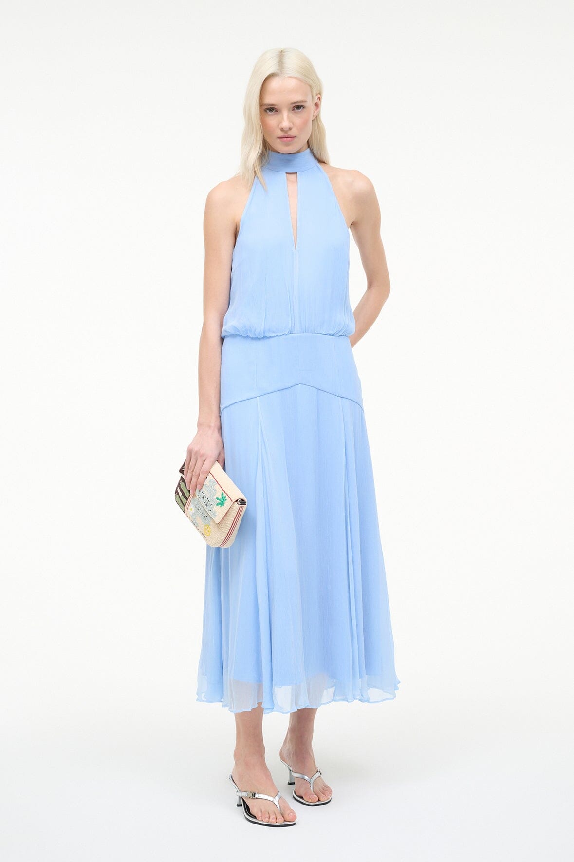 Camryn Dress Clear Blue | STAUD Deals