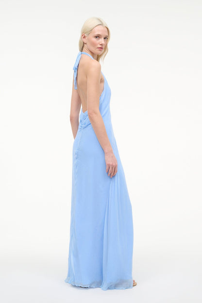 Luma Dress Clear Blue | STAUD Exclusive