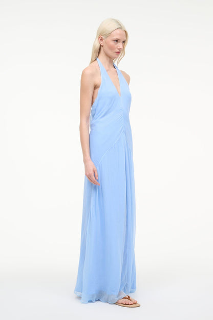 Luma Dress Clear Blue | STAUD Exclusive