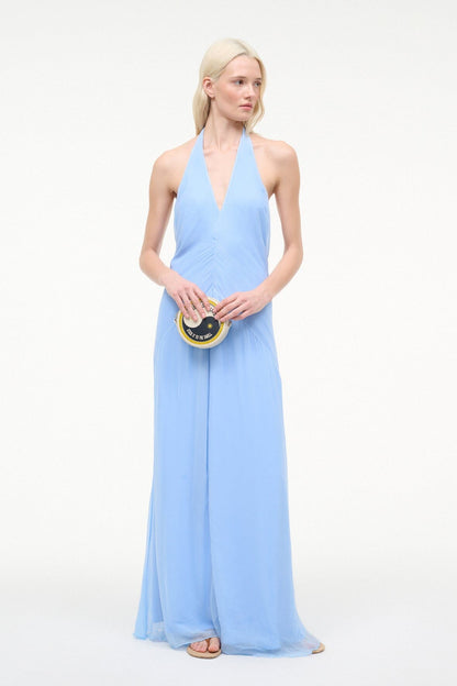 Luma Dress Clear Blue | STAUD Exclusive