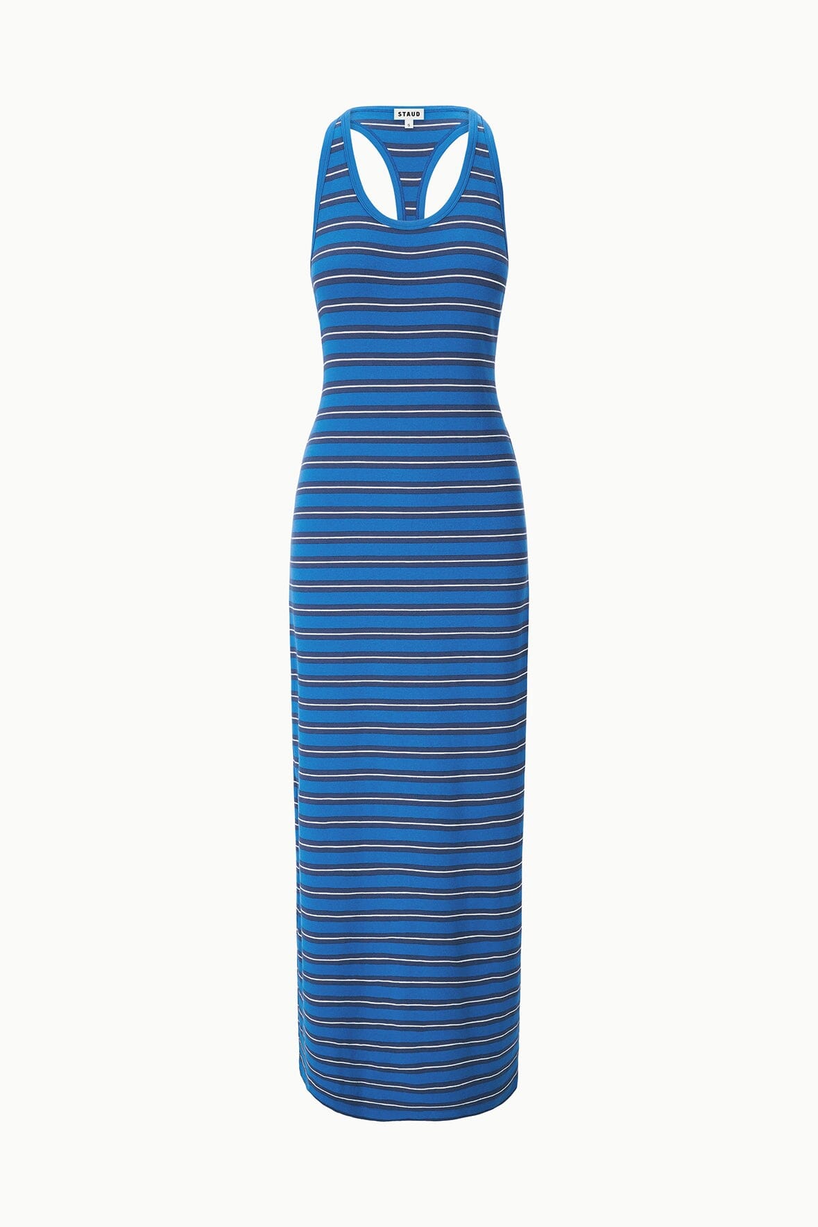 Encino Dress Echo Stripe | STAUD Recommended