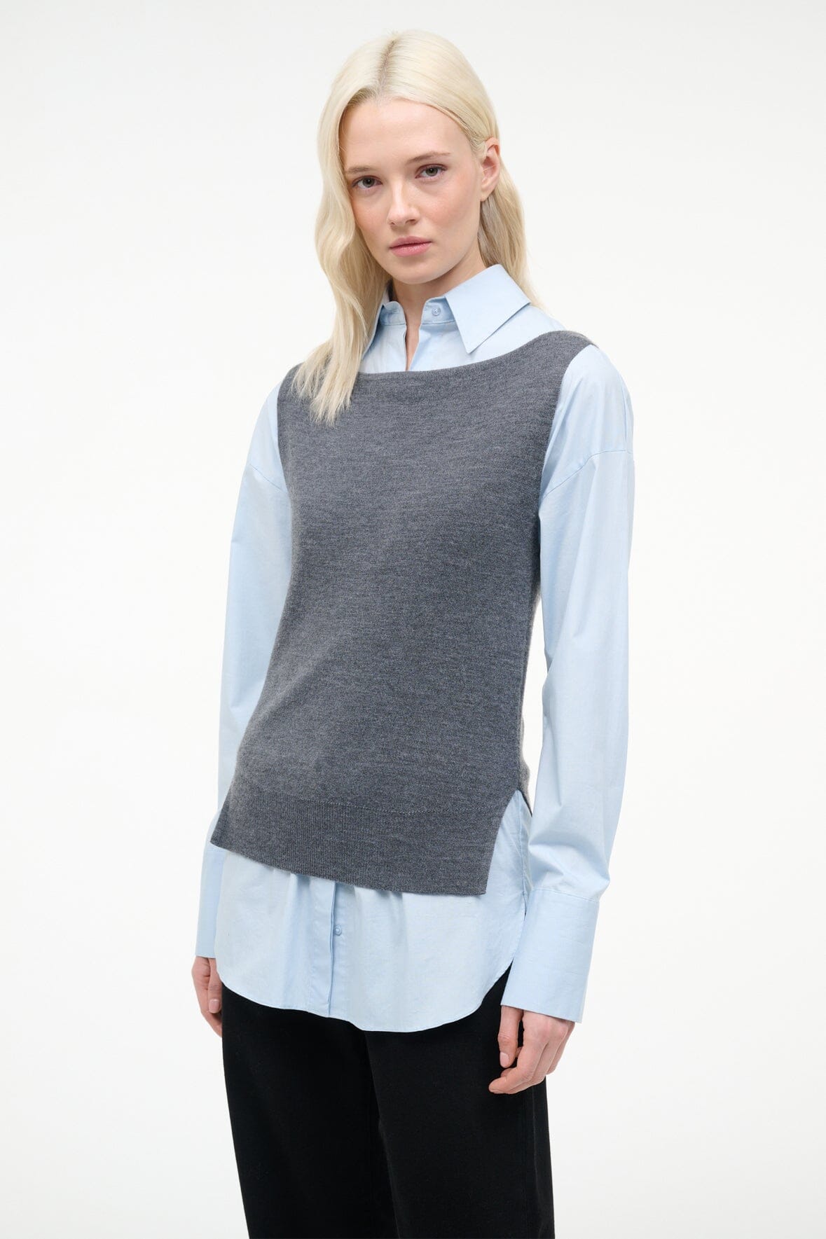 Damian Top Charcoal Glacier | STAUD Top Pick