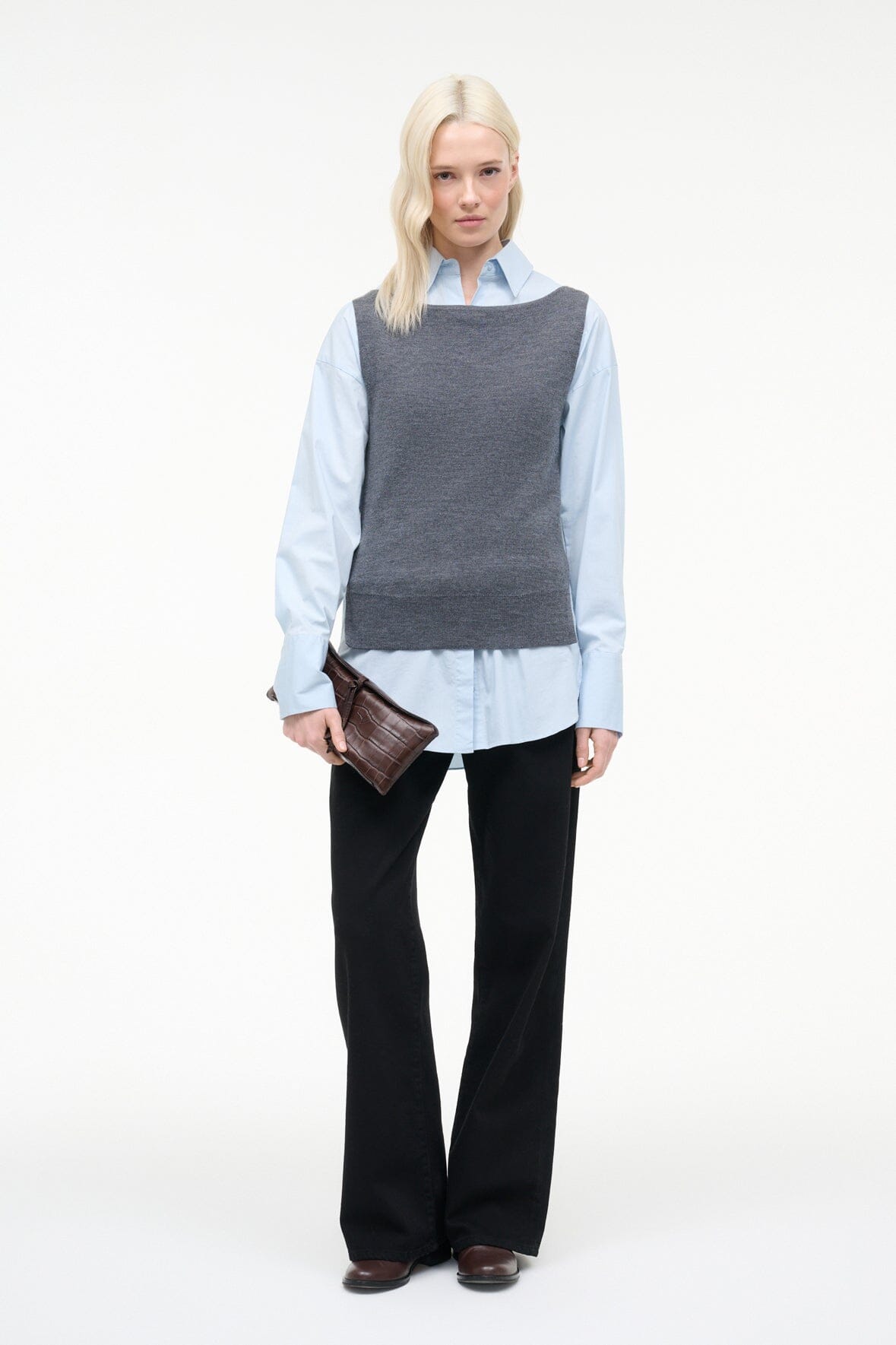 Damian Top Charcoal Glacier | STAUD Top Pick