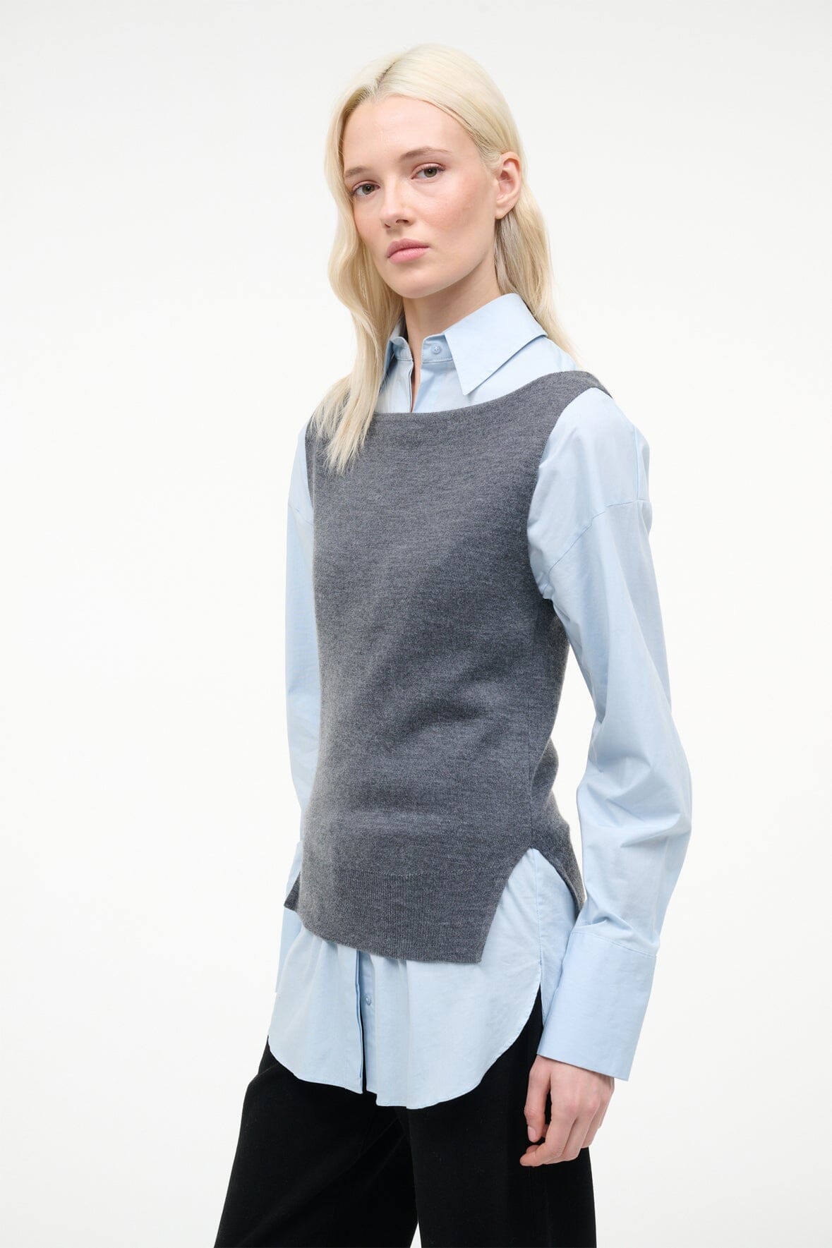 Damian Top Charcoal Glacier | STAUD Top Pick