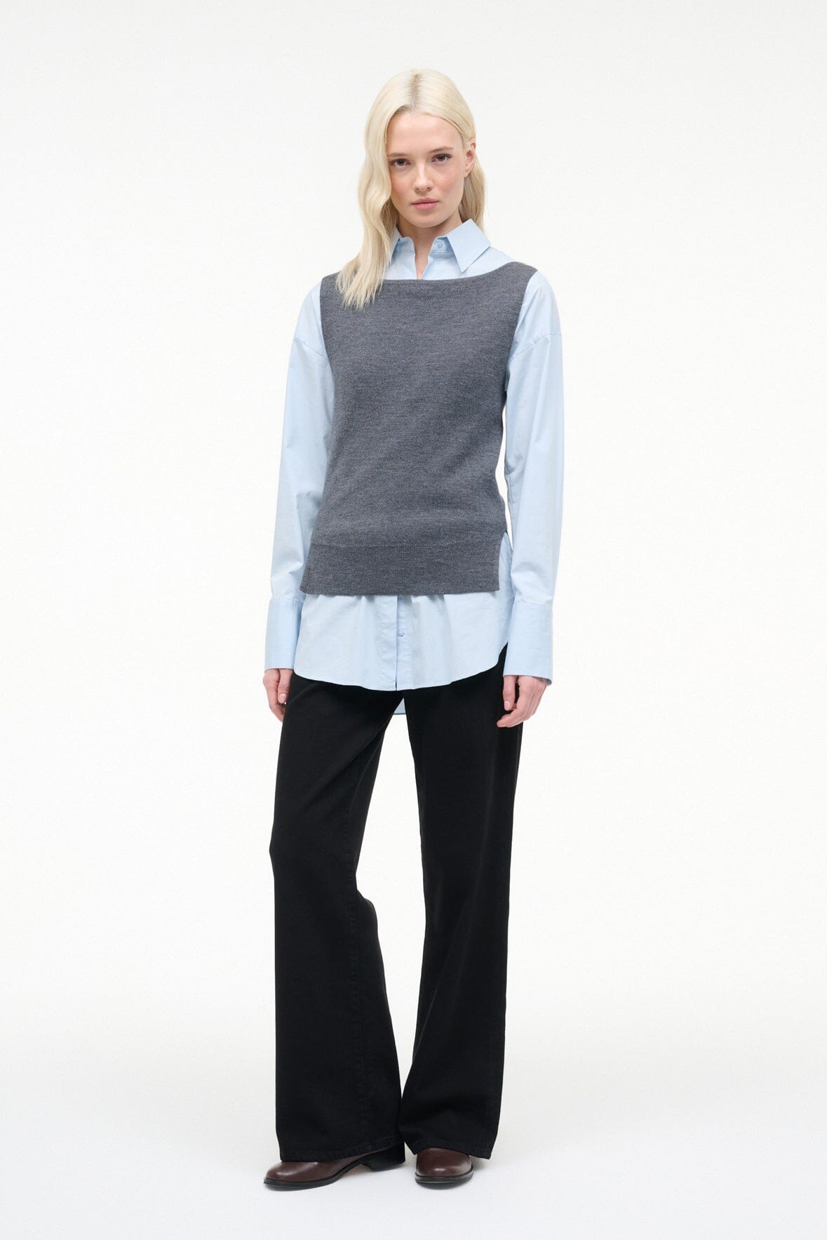 Damian Top Charcoal Glacier | STAUD Top Pick