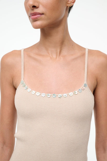 Soleil Tank Fawn | STAUD Premium
