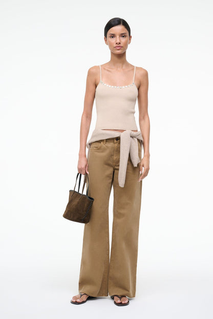 Soleil Tank Fawn | STAUD Premium