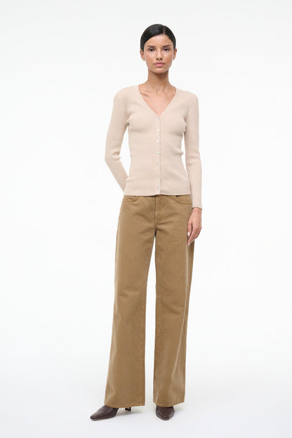 Cargo Sweater Fawn | STAUD Featured