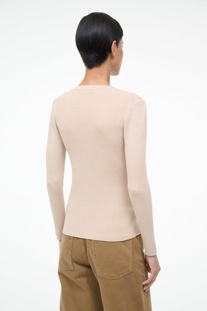 Cargo Sweater Fawn | STAUD Featured