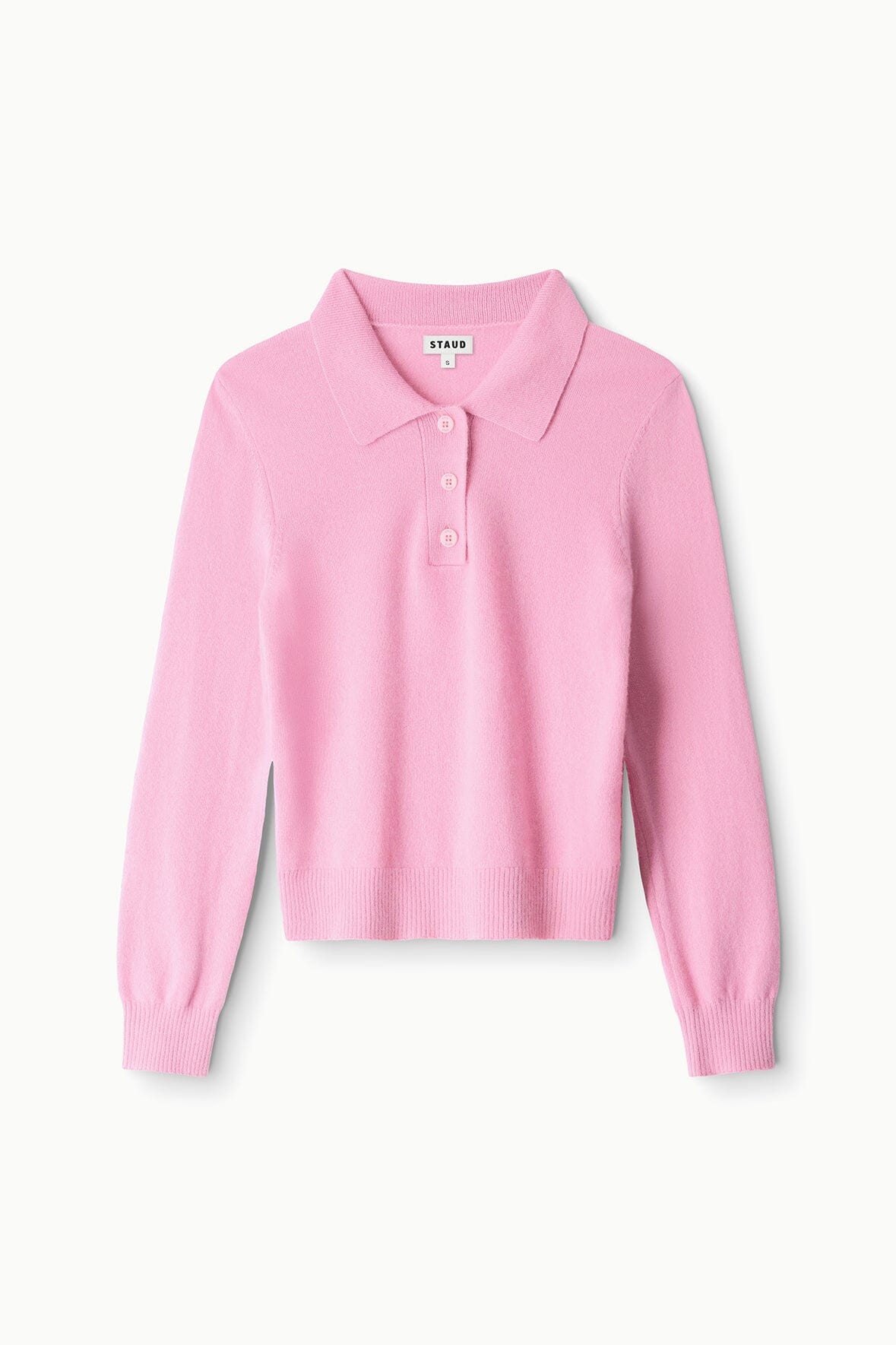 Gemma Cashmere Sweater Papaya | STAUD Essential