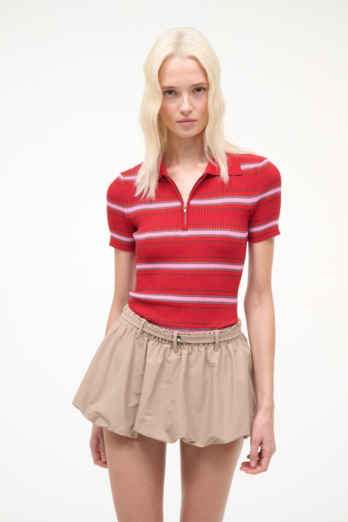 Ren Top Dana Stripe | STAUD Trusted