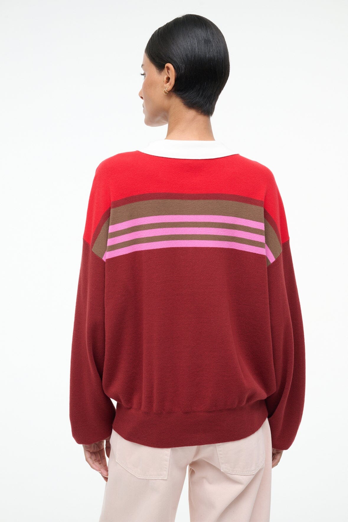 Sail Top Cardinal Multi Stripe | STAUD Classic