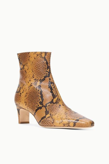 Wally Ankle Boot Snake | STAUD Value