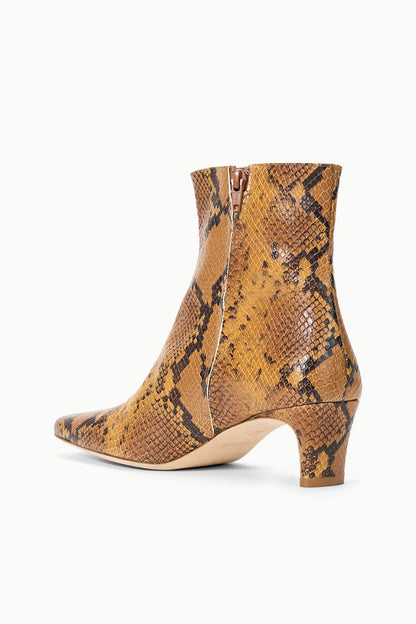 Wally Ankle Boot Snake | STAUD Value