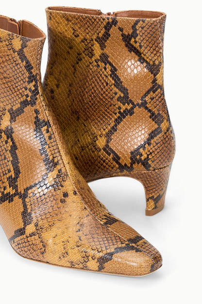 Wally Ankle Boot Snake | STAUD Value