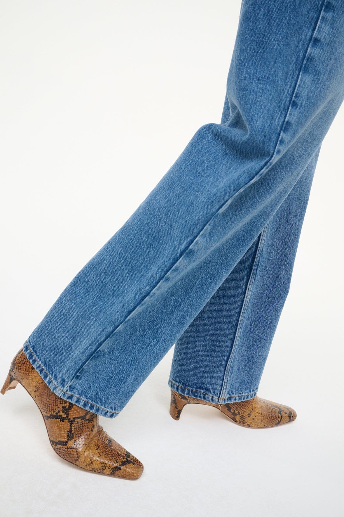 Wally Ankle Boot Snake | STAUD Value