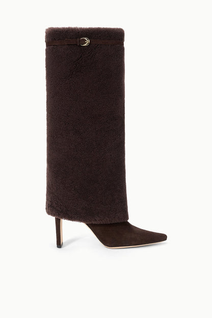 Wally Foldover High Heel Boot Espresso | STAUD Discount