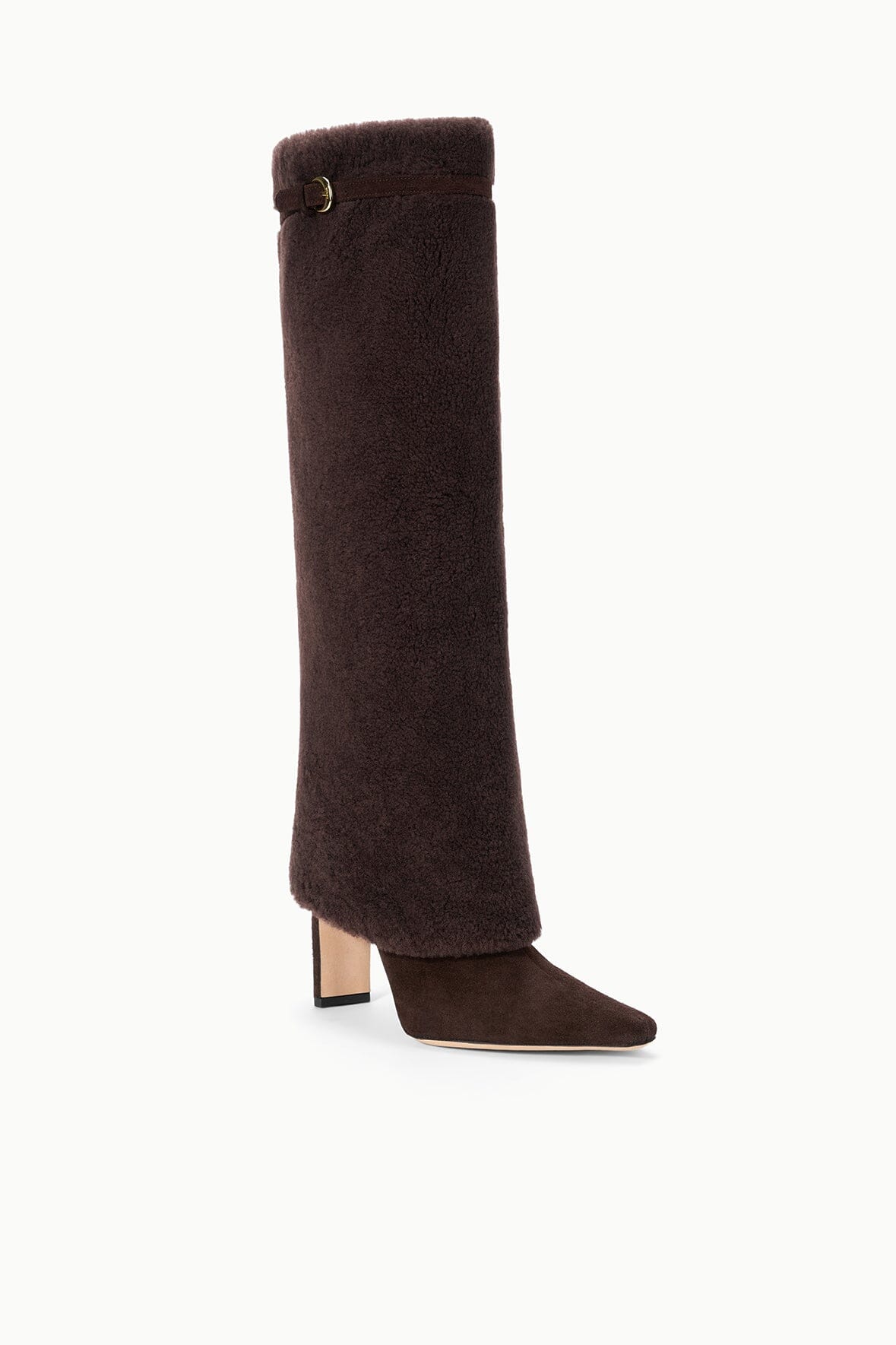 Wally Foldover High Heel Boot Espresso | STAUD Discount