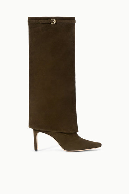 Wally Foldover High Heel Boot Truffle | STAUD Smart Buy