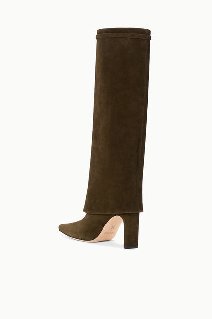 Wally Foldover High Heel Boot Truffle | STAUD Smart Buy