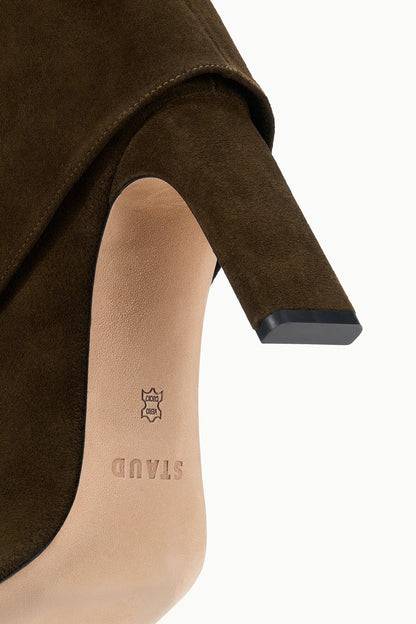 Wally Foldover High Heel Boot Truffle | STAUD Smart Buy
