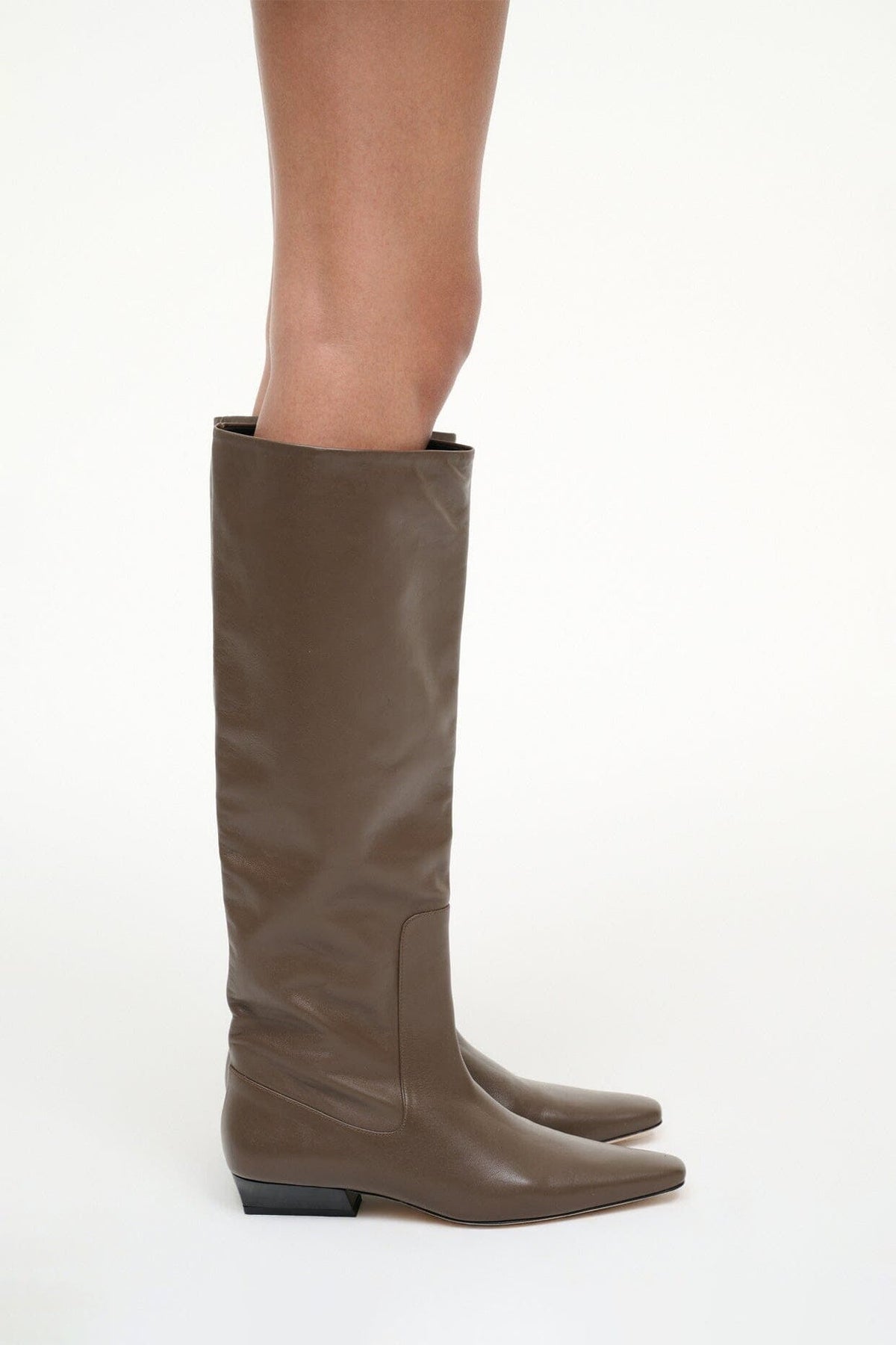 Wally Flat Boot Truffle | STAUD Hot Sale