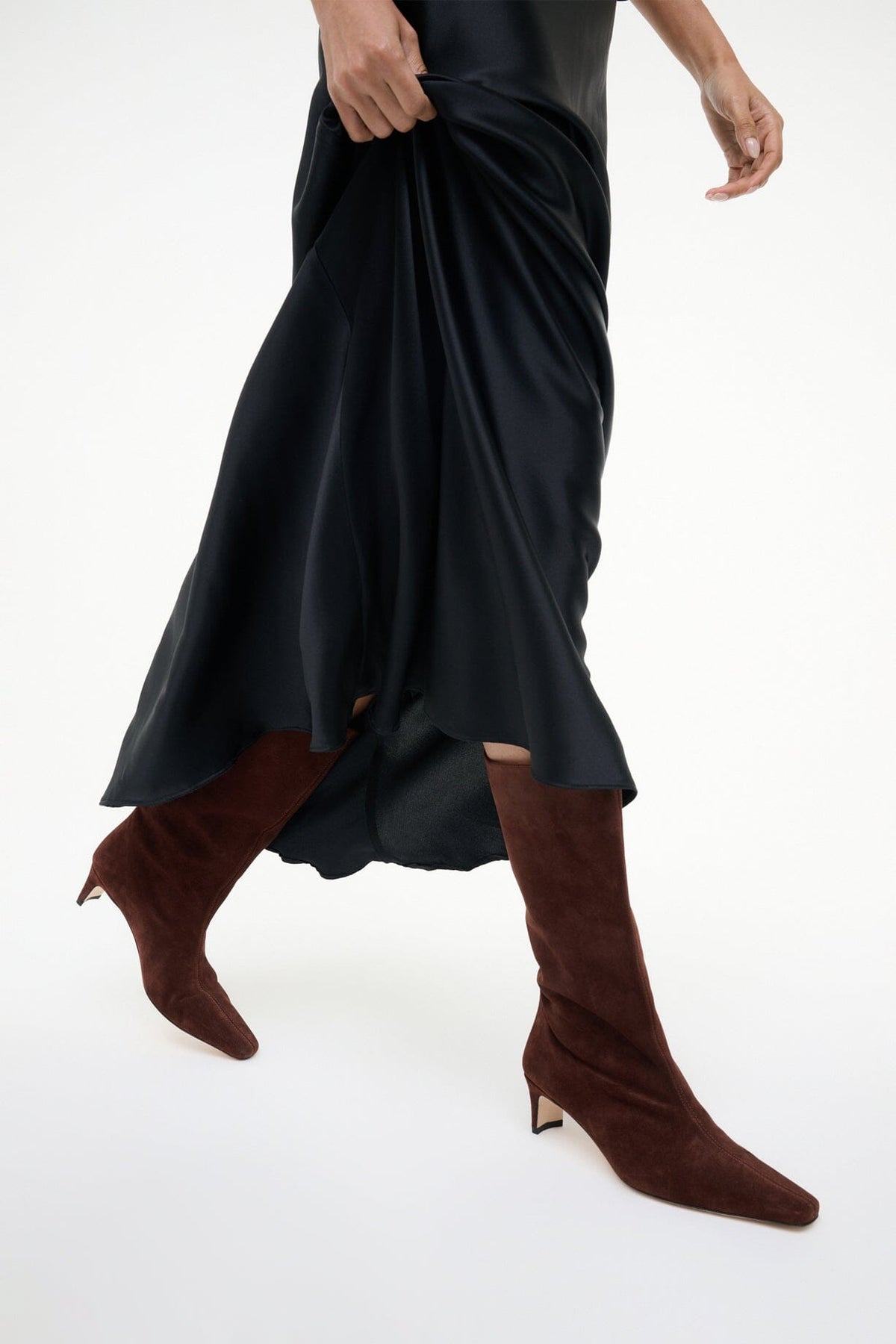 Midcalf Wally Boot Mahogany | STAUD Quality