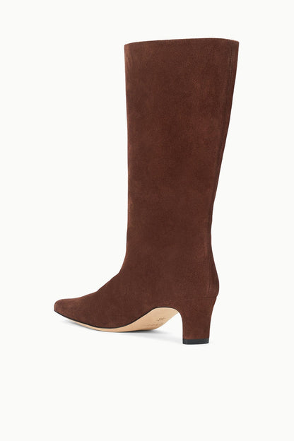 Midcalf Wally Boot Mahogany | STAUD Quality