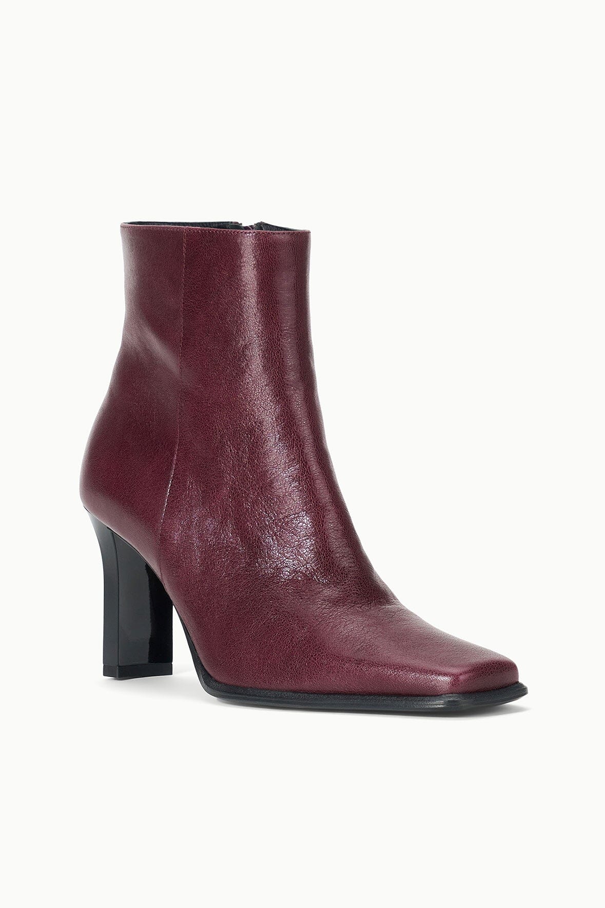 Hendrix Ankle Boot Syrah | STAUD Essential