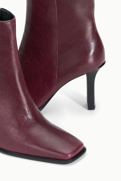 Hendrix Ankle Boot Syrah | STAUD Essential