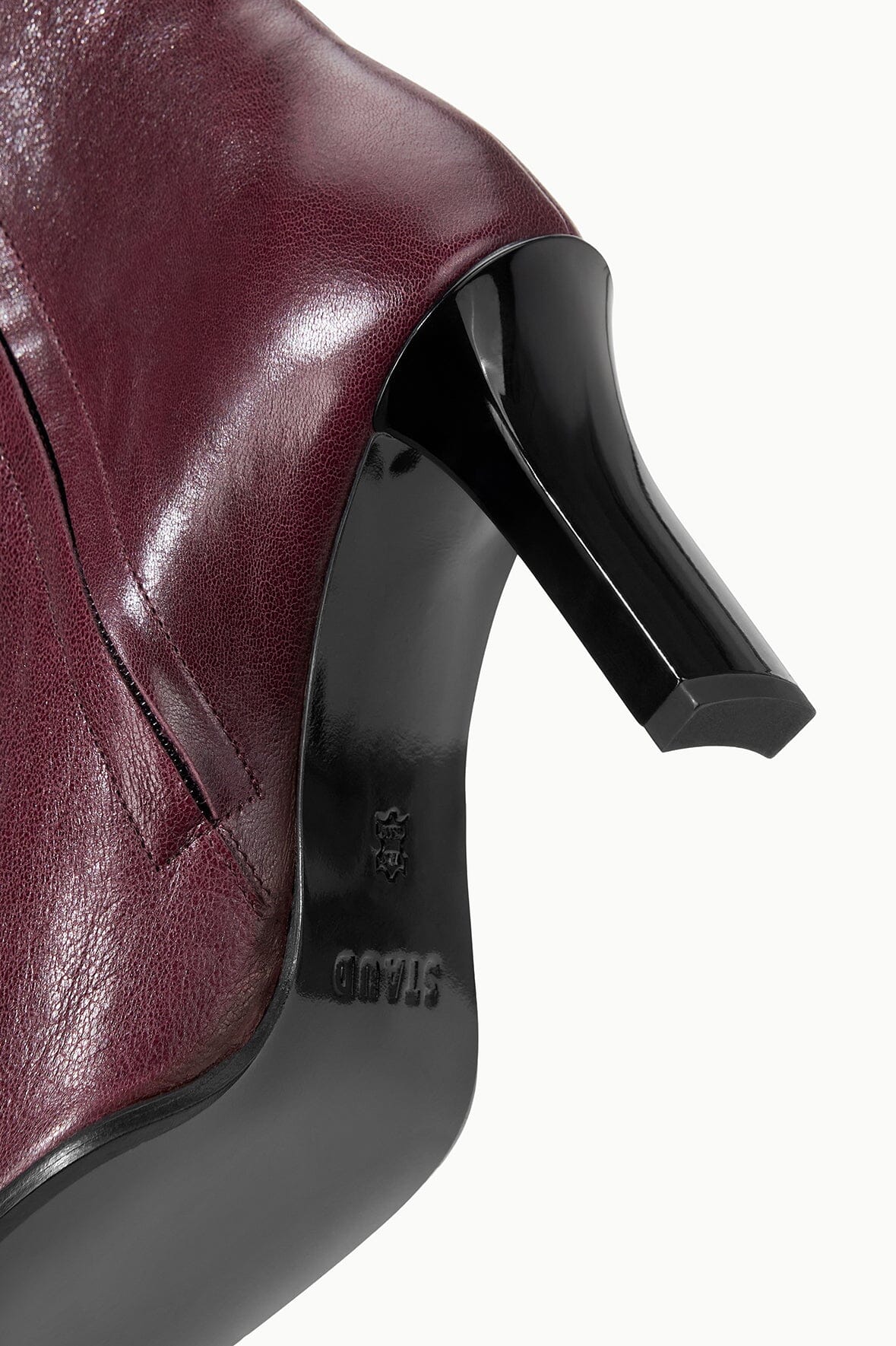 Hendrix Ankle Boot Syrah | STAUD Essential