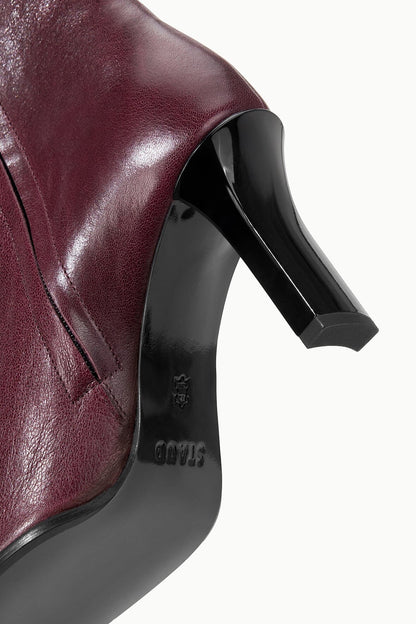 Hendrix Ankle Boot Syrah | STAUD Essential