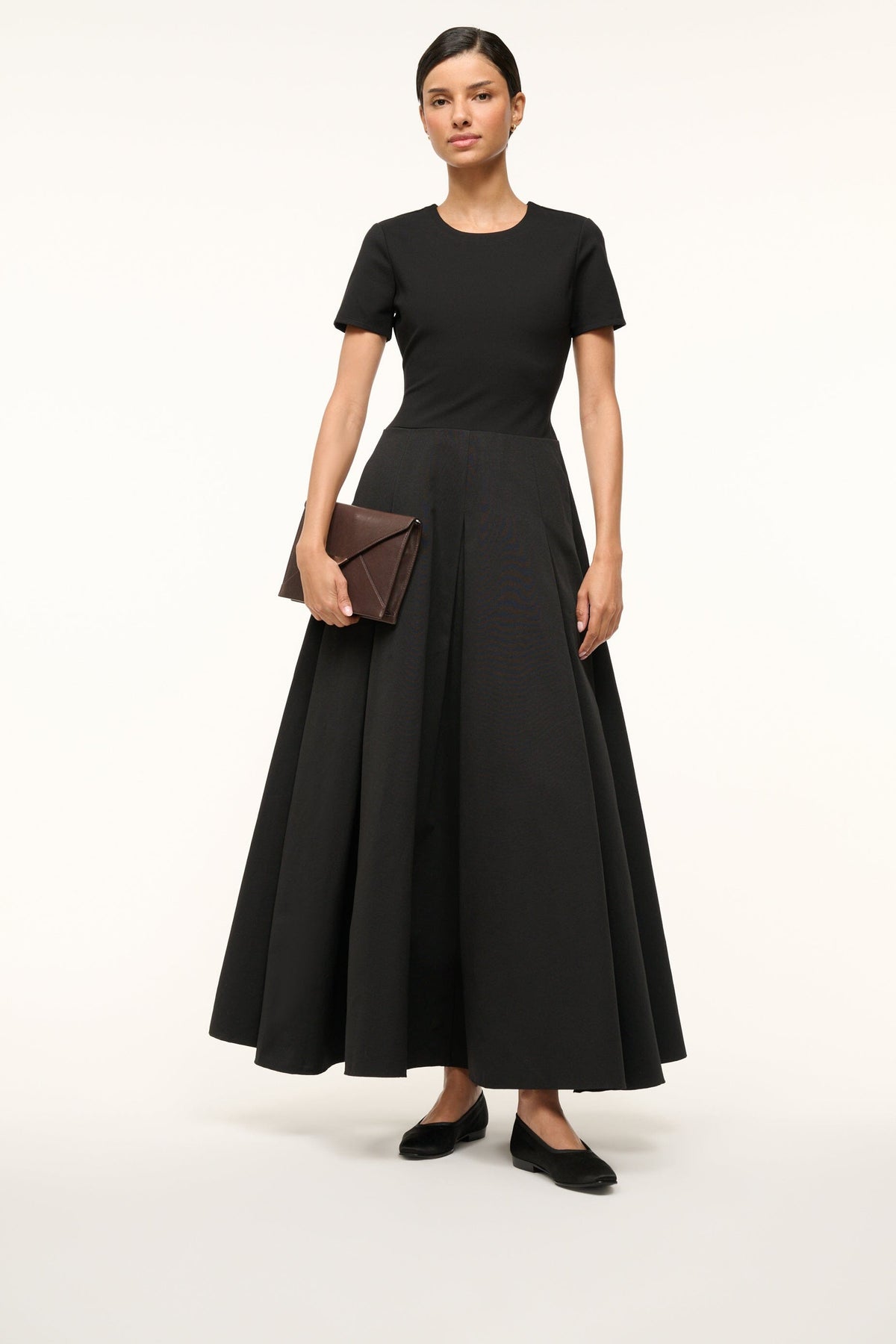 Keith Ballet Flat Black | STAUD Everyday