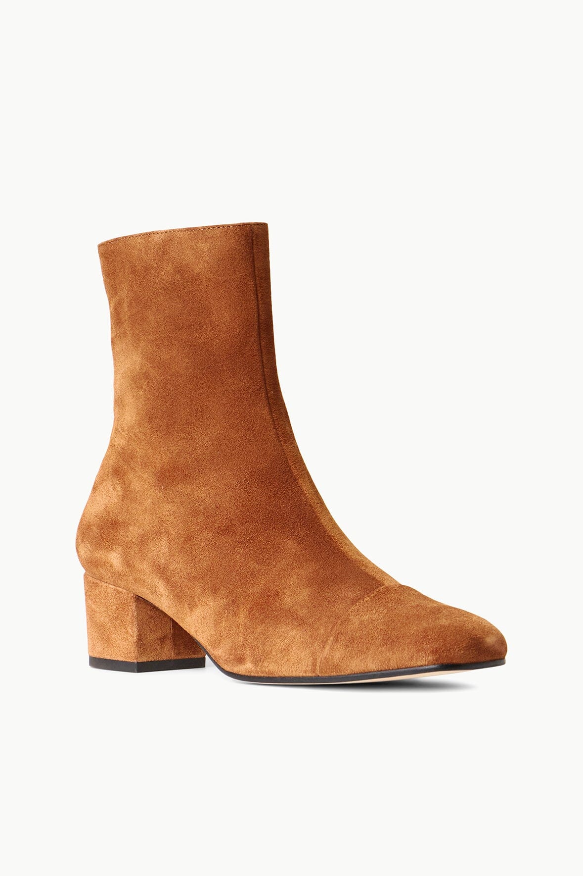 Aimee Short Boot Tan Suede | STAUD Value