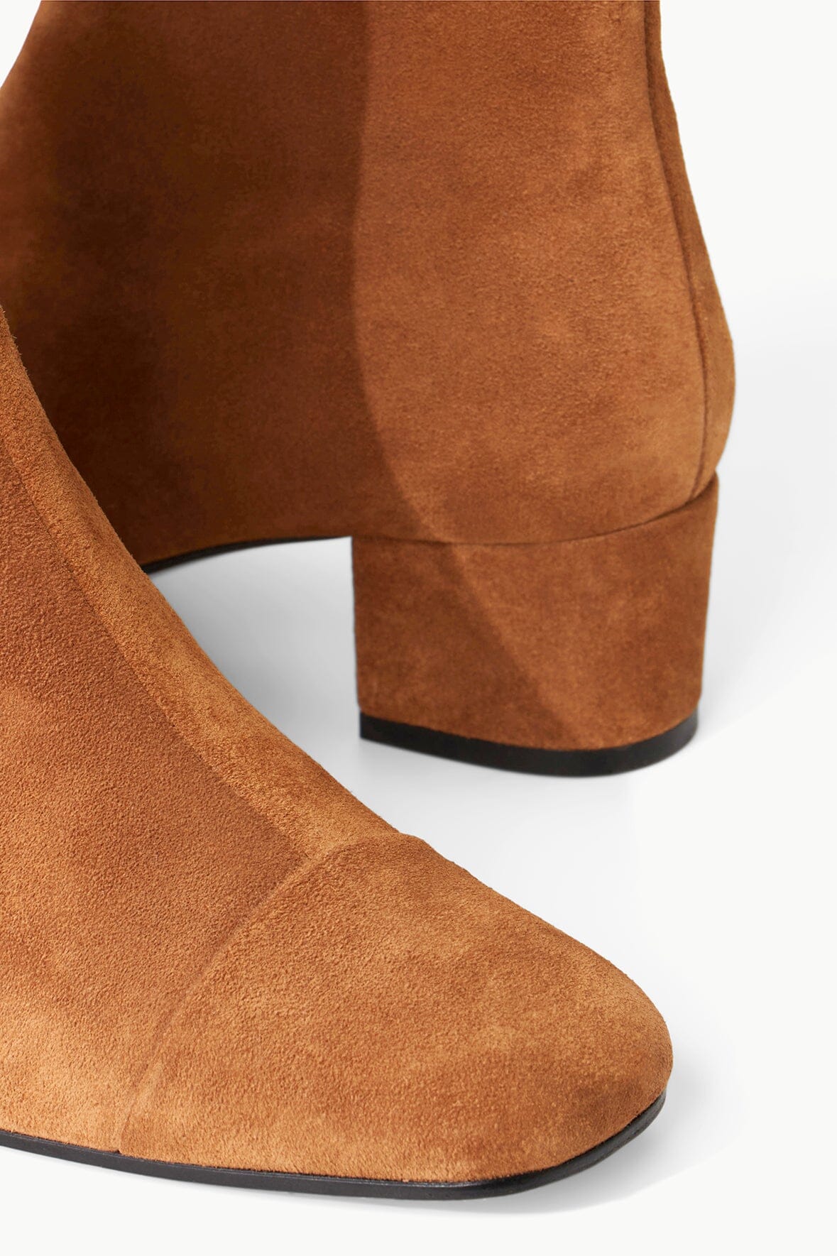 Aimee Short Boot Tan Suede | STAUD Value
