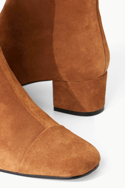 Aimee Short Boot Tan Suede | STAUD Value