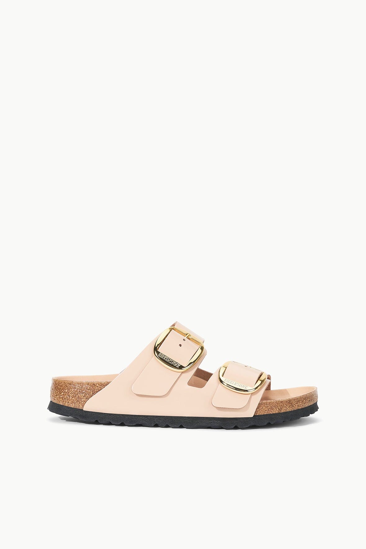 Birkenstock Arizona Big Buckle Sandal - High Shine New Beige | STAUD Best Seller