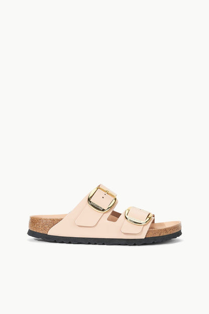 Birkenstock Arizona Big Buckle Sandal - High Shine New Beige | STAUD Best Seller