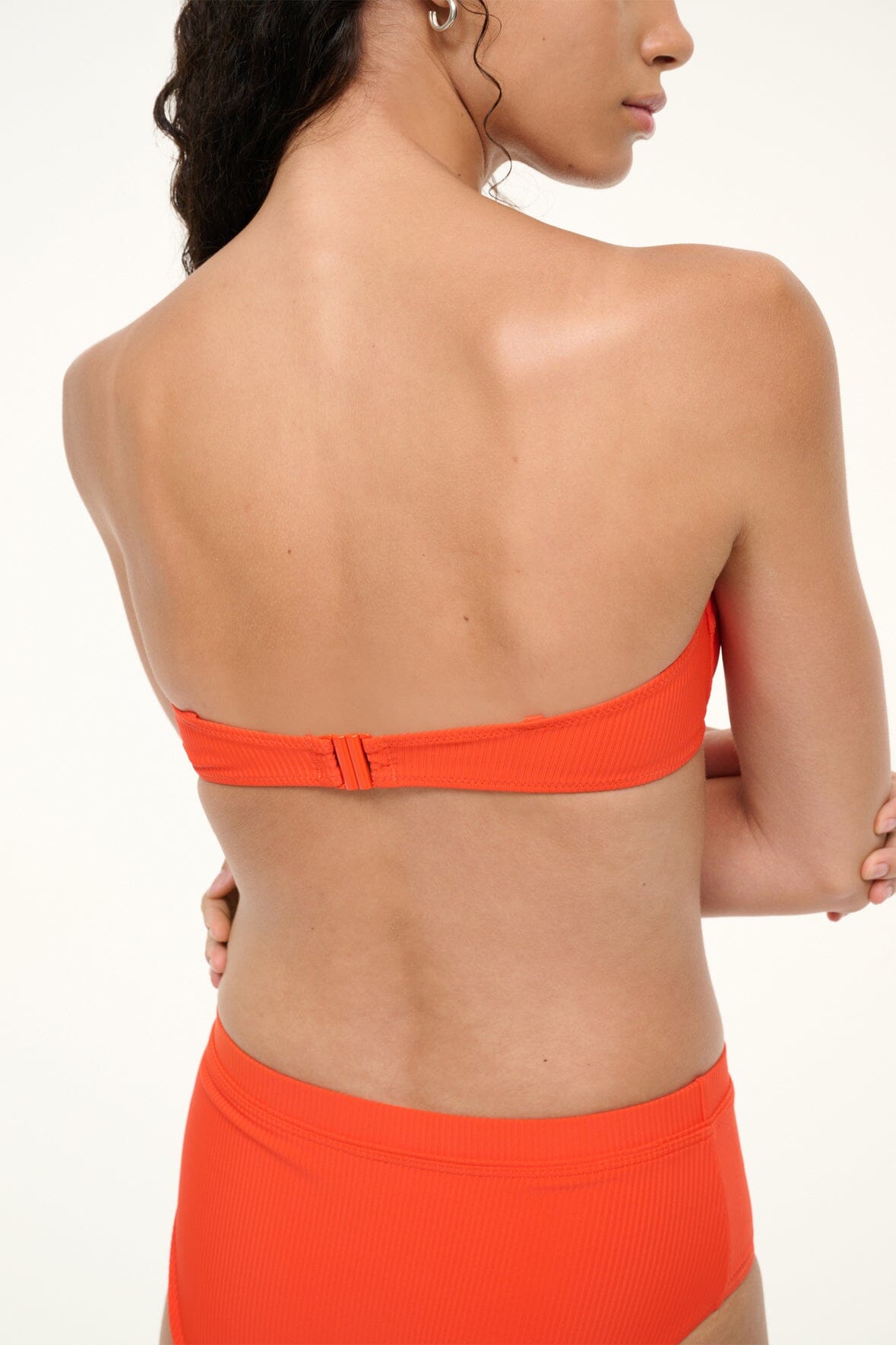 Jo Balconette Bikini Top Cayenne | STAUD Smart Buy