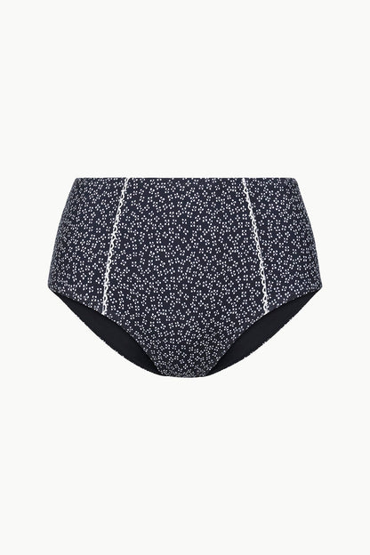 Brenton Bikini Bottom Black Woodblock Ditsy Floral | STAUD Best Price