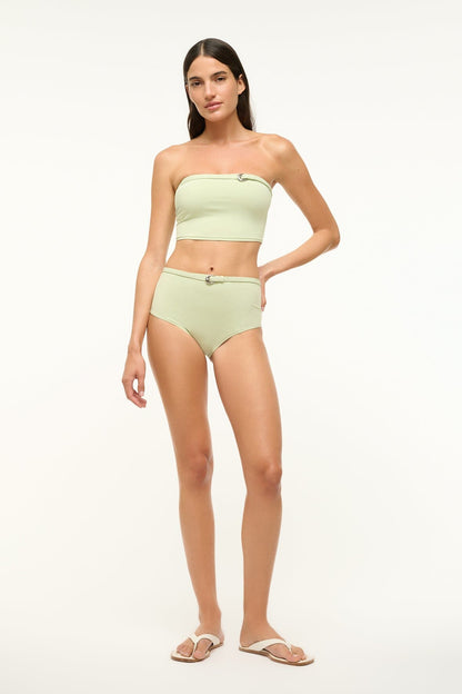 Belted Wailea Bikini Bottom Pale Jade | STAUD Best Price