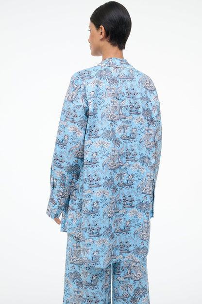 Sandbar Top Sky Toile | STAUD Recommended