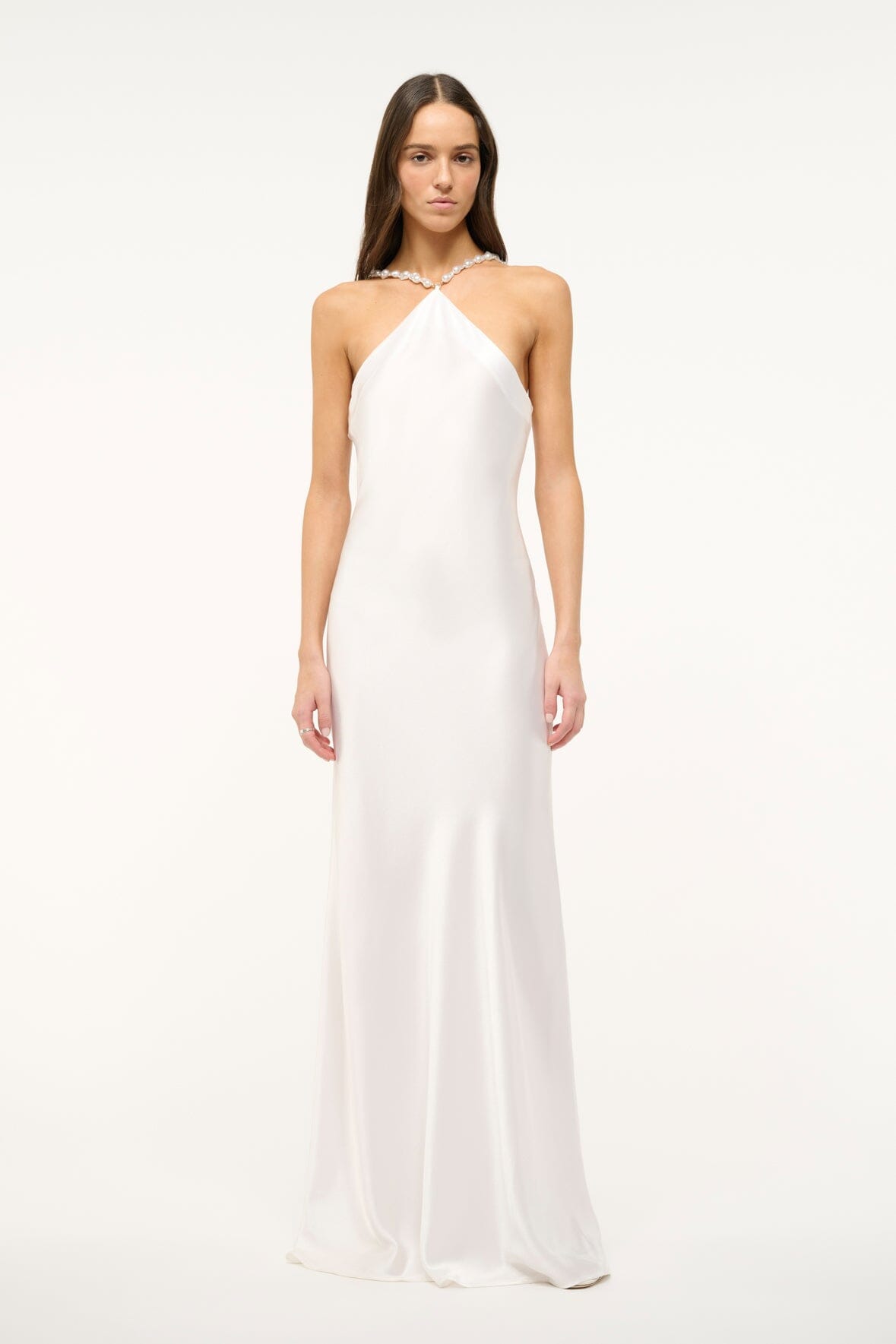 Cadence Dress Pearl 1 | STAUD Popular