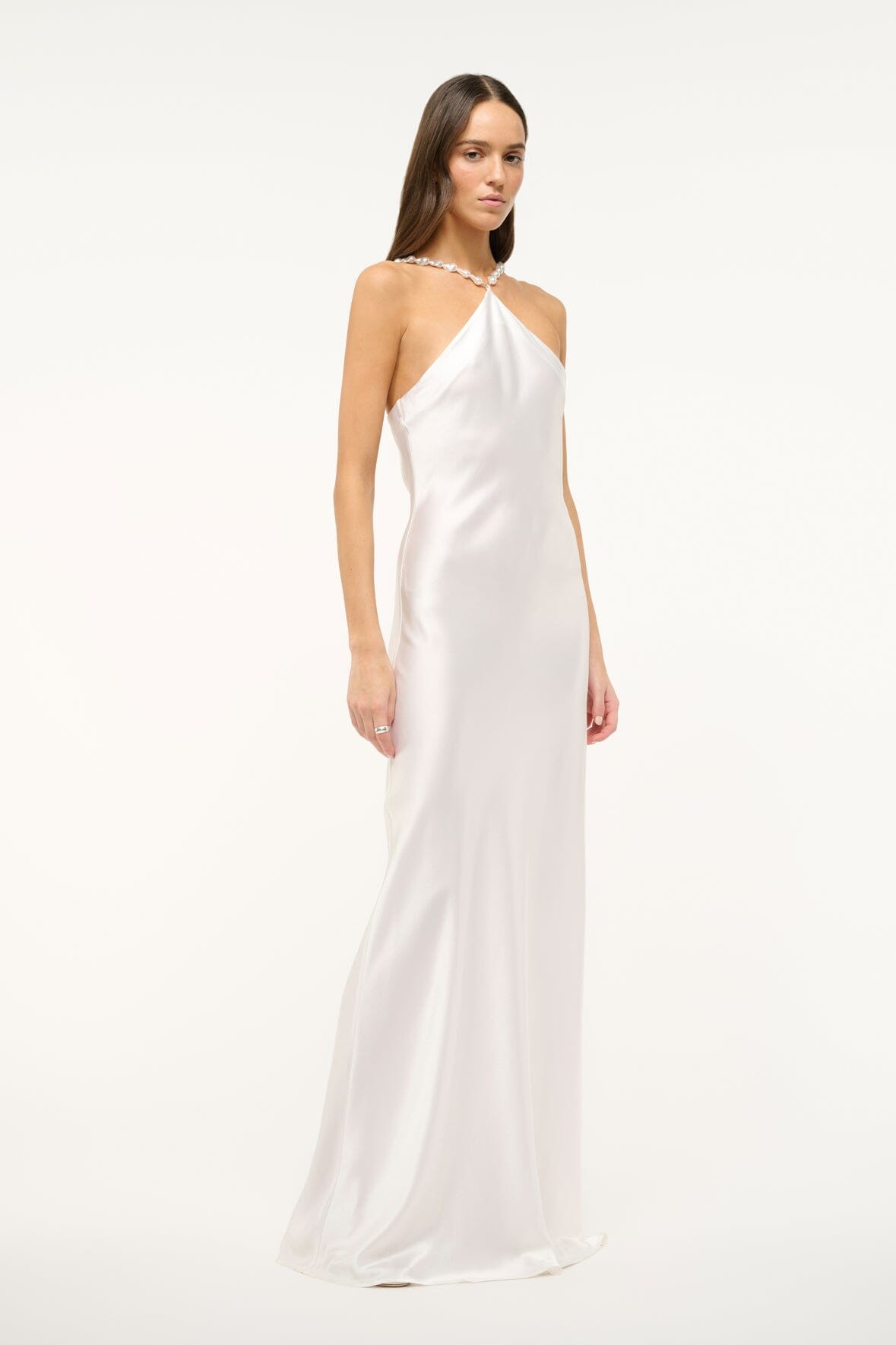 Cadence Dress Pearl 1 | STAUD Popular
