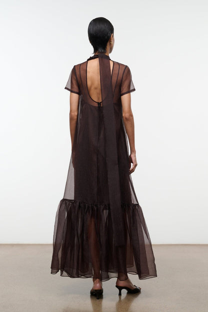 Calluna Dress Earth | STAUD Great Value