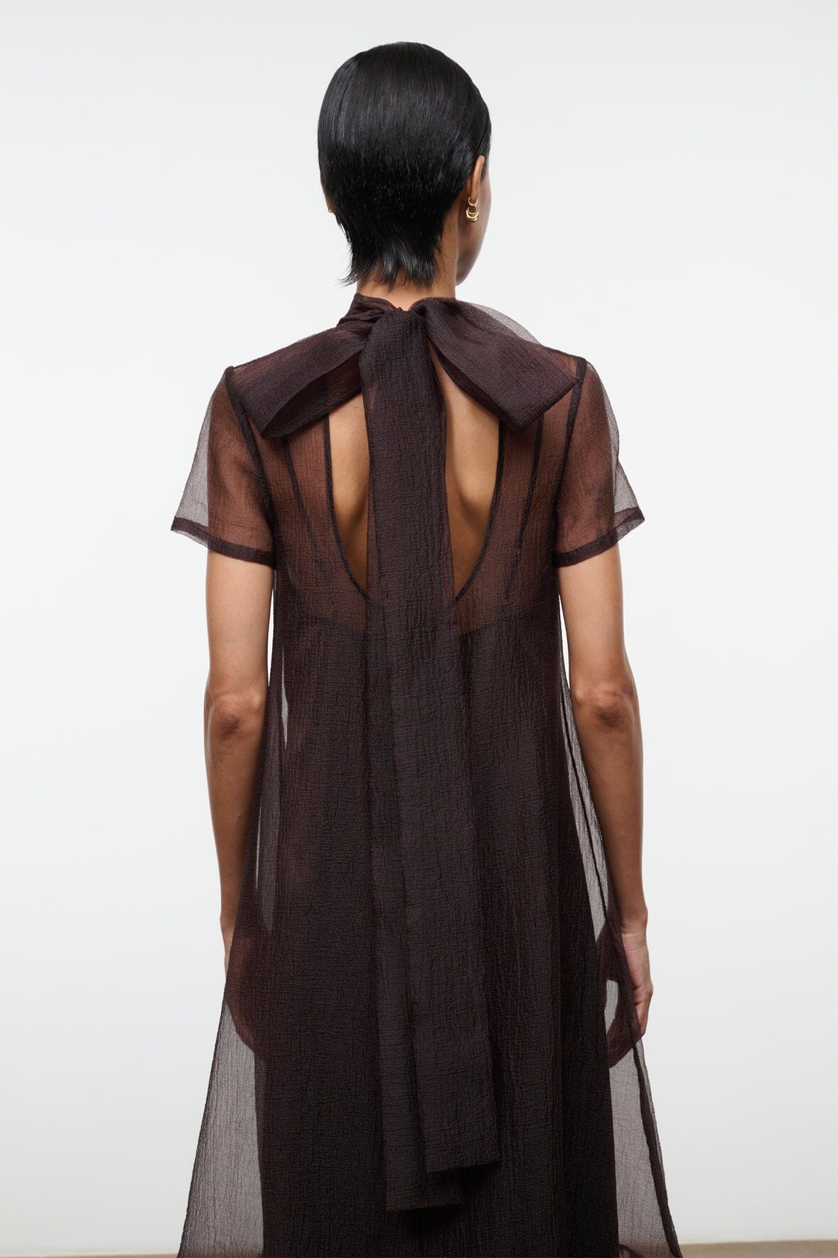 Calluna Dress Earth | STAUD Great Value