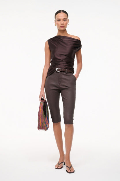 Phare Silk Top Earth | STAUD Essential