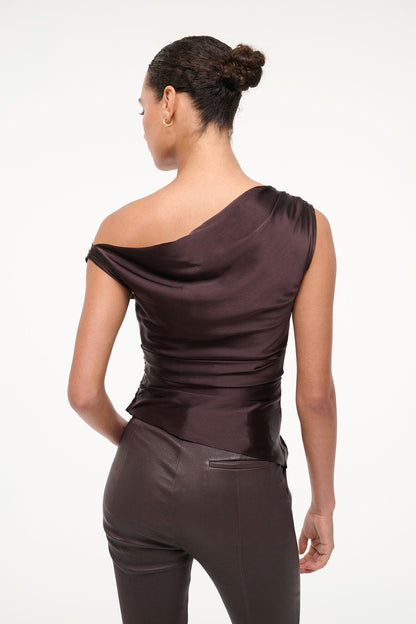 Phare Silk Top Earth | STAUD Essential