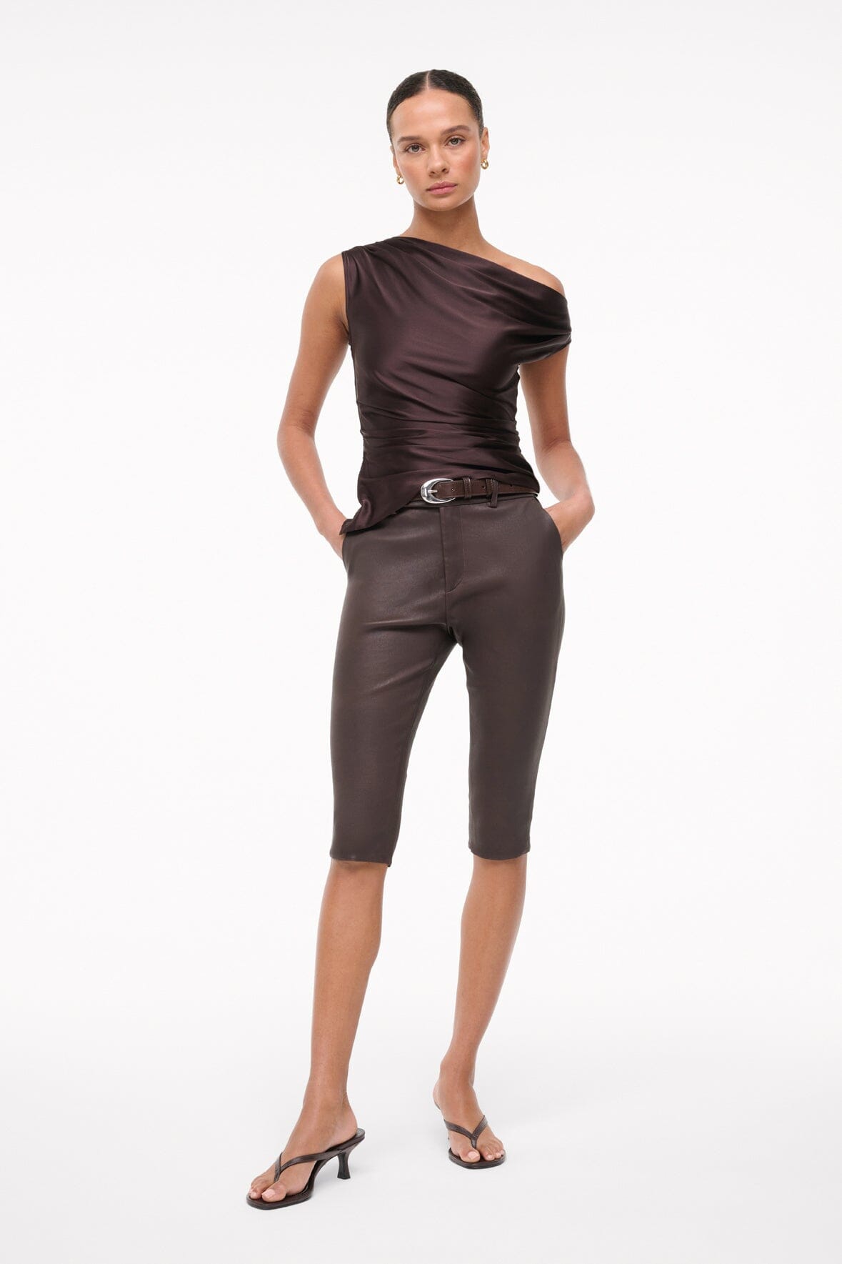 Phare Silk Top Earth | STAUD Essential
